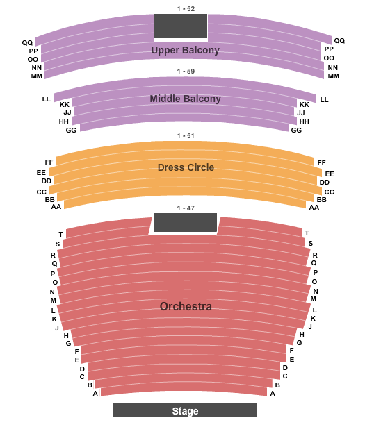 The Capitol Theatre The Nutcracker Seating Chart